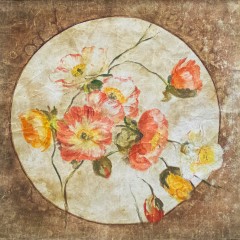 PAVOTS D'ORIENT (120x120cm) PAVOTS D'ORIENT (120x120cm)